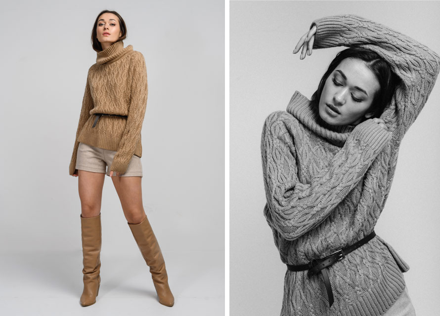 Модные женские свитера от производителя Аржен - фото