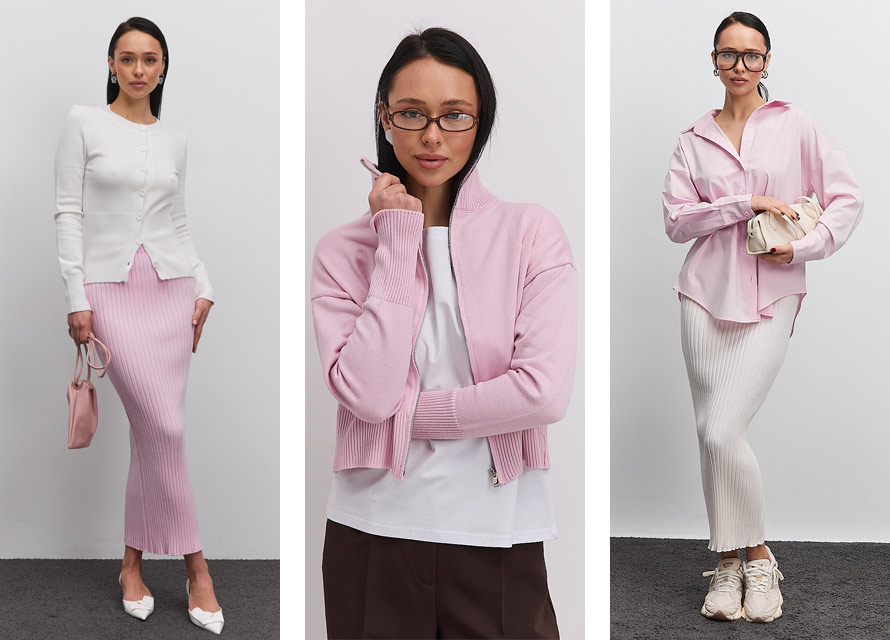 Ніжно-рожевий колір - весняний тренд в одязі 2026