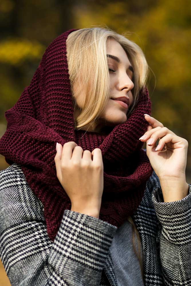 Модные женские шарфы | фото