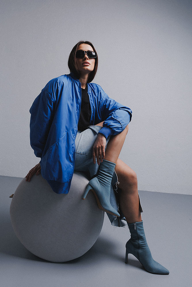 Купити блакитні вітровки - фото